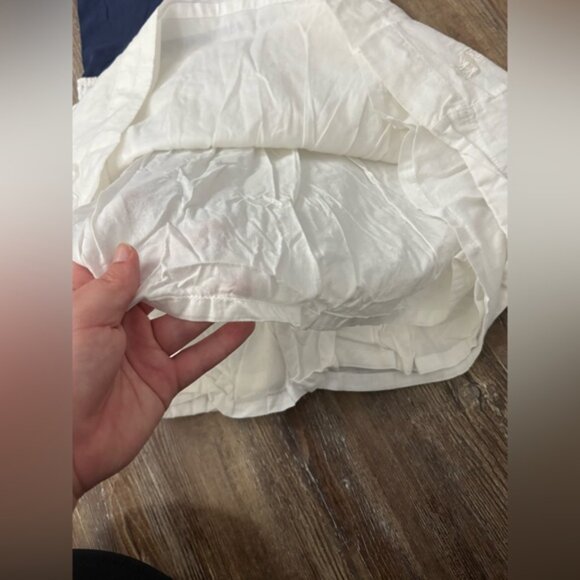 Abercrombie Kids Y2K Floral White Skirt Navy Blue Top Dress Size XL Preppy Cute - Picture 9 of 10